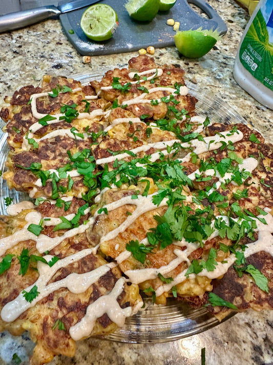 Jalapeño Popper Fritters