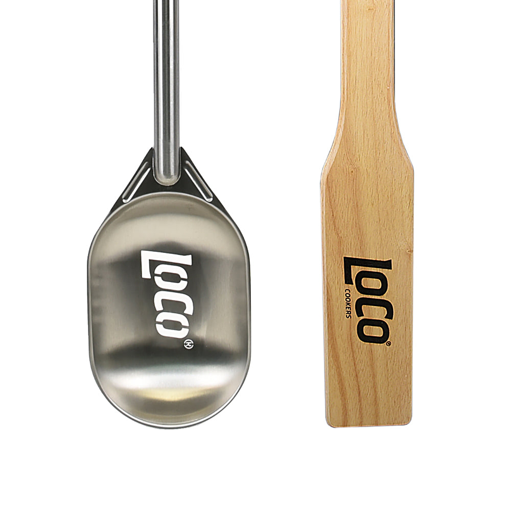 36" Lil' Crazy Spoon and Wood Paddle Kit