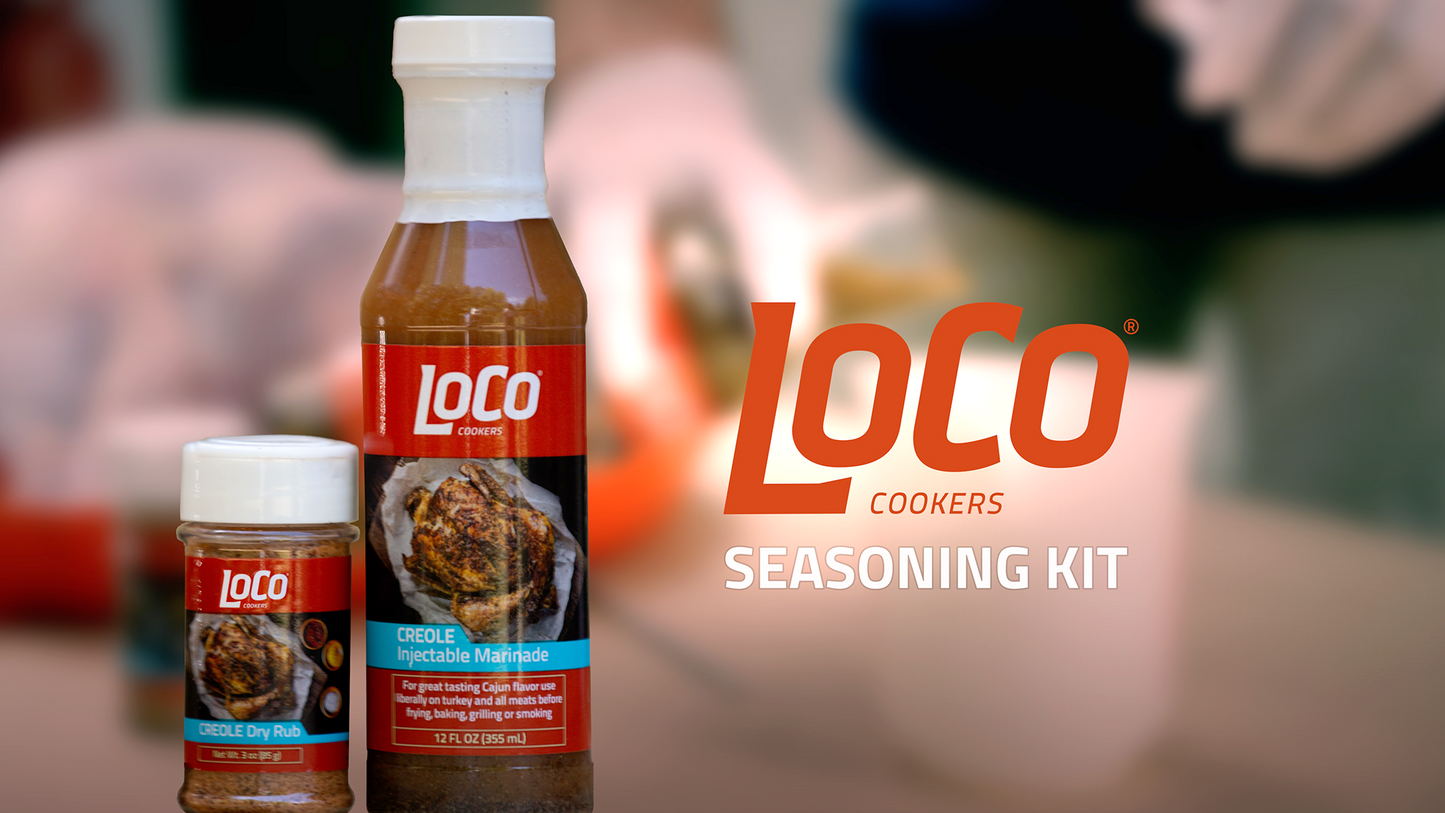 Creole Turkey Seasoning Kit - LoCo Cookers