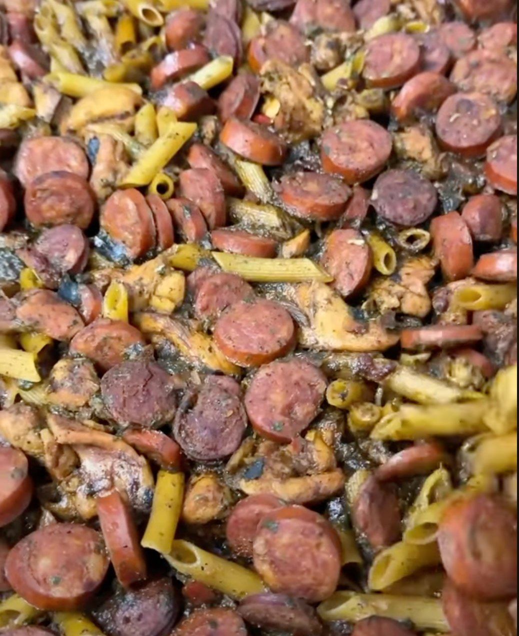 Pastalaya for a Party in the LoCo Disco Cooker