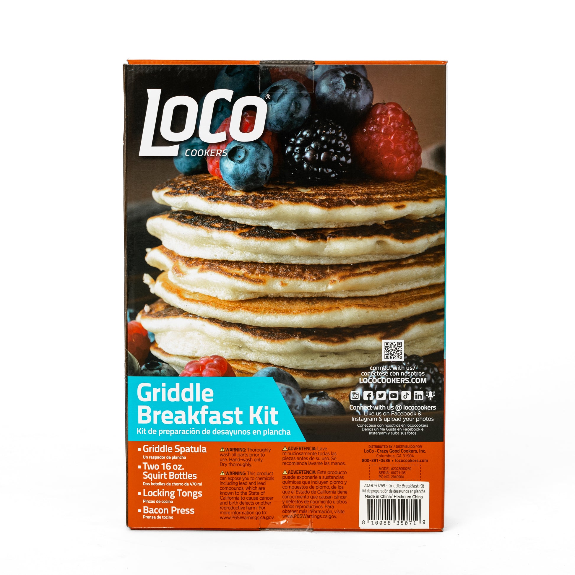 LOCO Griddle Breakfast Cooking Accessory Kit 2023050269 - The Home