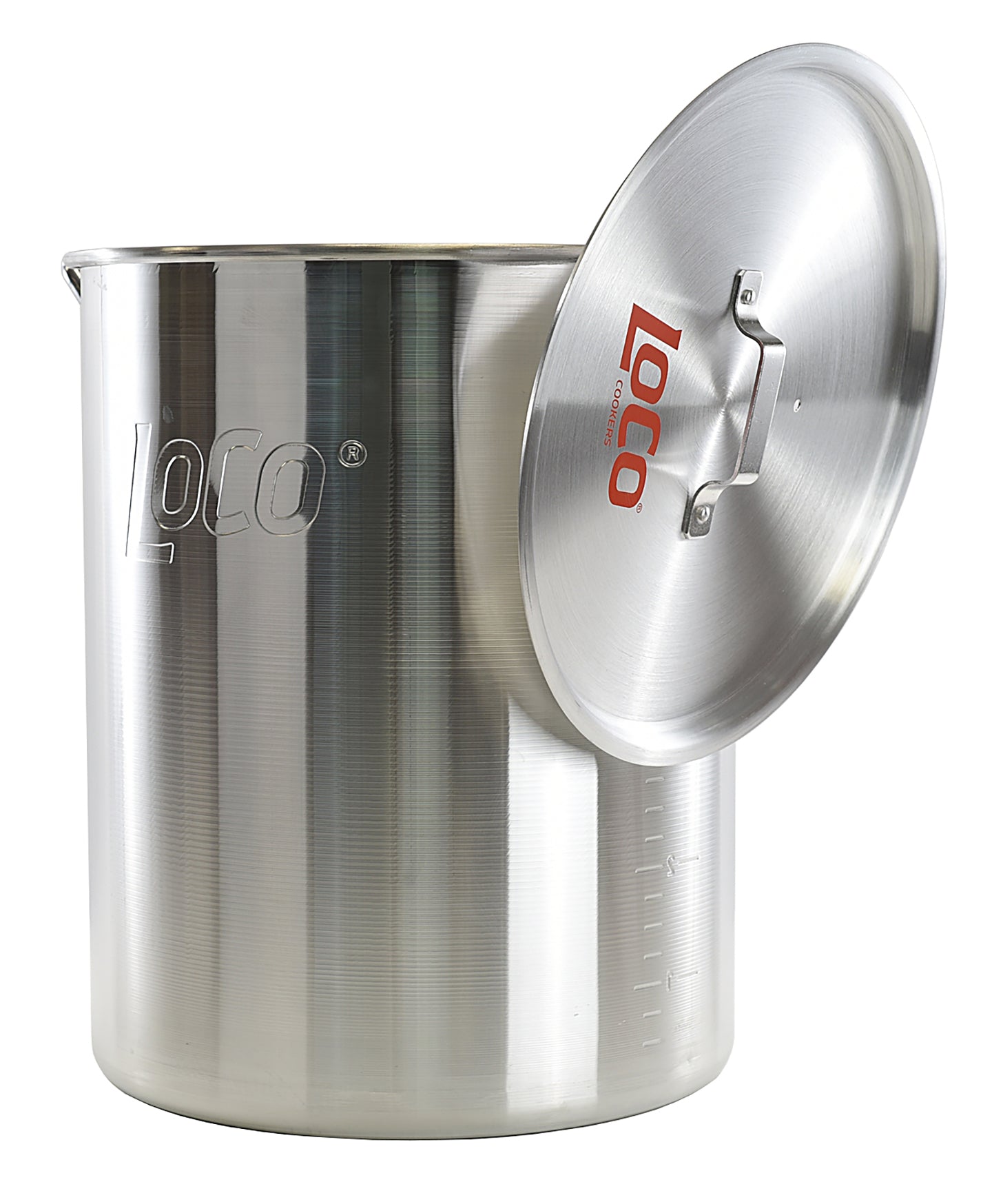 LoCo COOKERS 30-Quart Aluminum Stock Pot and Basket in the Cooking