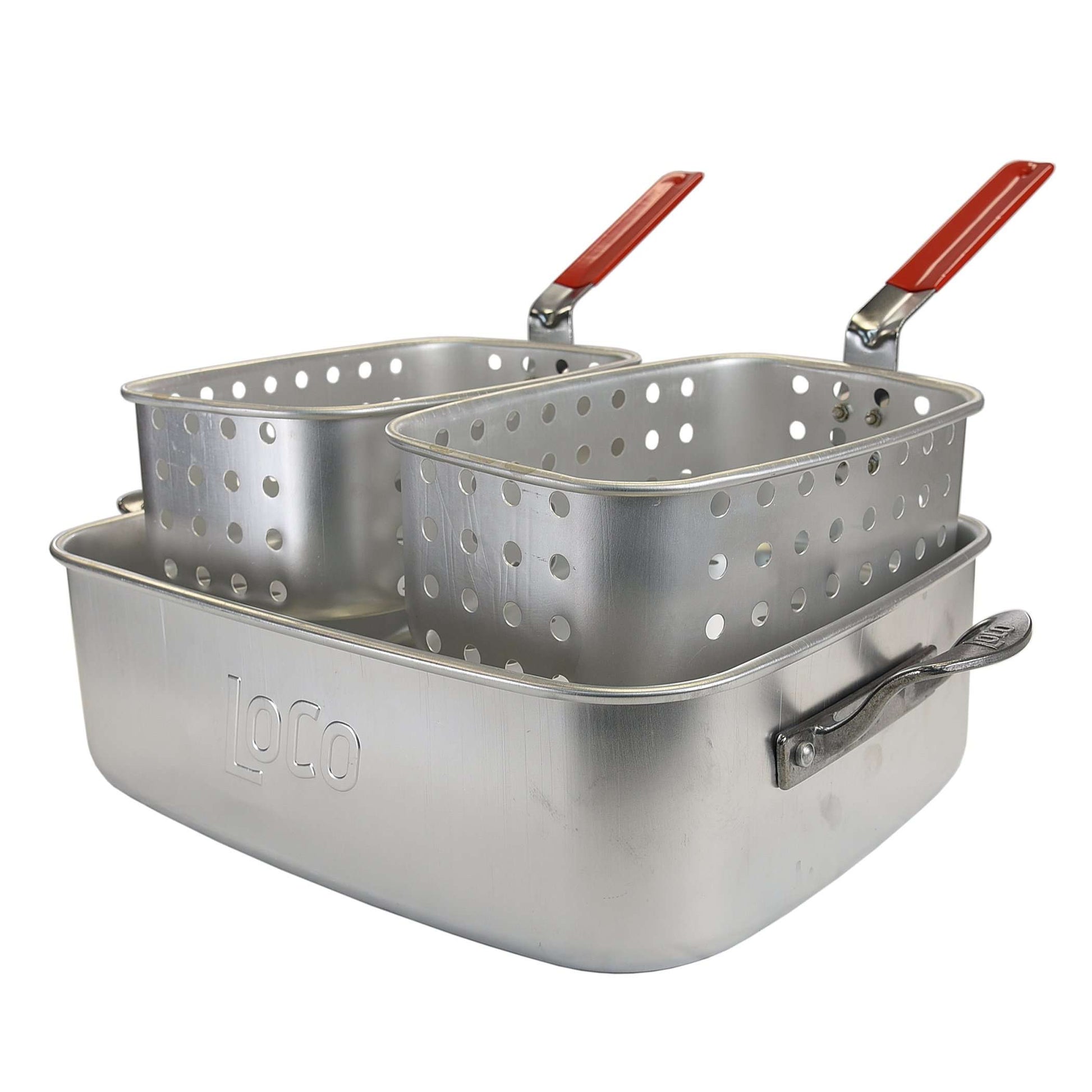 Stainless Steel Fry Deep For Stove Top - Includes Frying And Fish