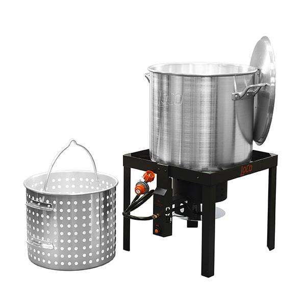 LoCo 60qt Boiling Kit with Twist and Steam/Sure Spark - LoCo Cookers