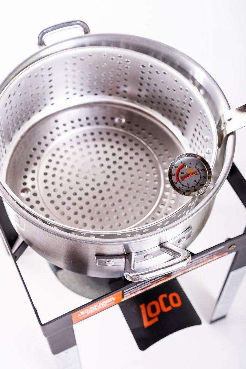 Electric fish outlet cookers